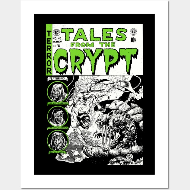 TALES FROM THE CRYPT Wall Art by THE HORROR SHOP